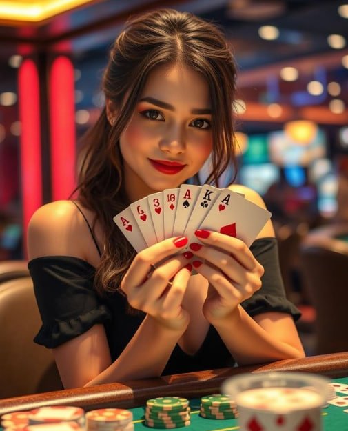 Game lobby categories on rg game showing live casino and fish game options